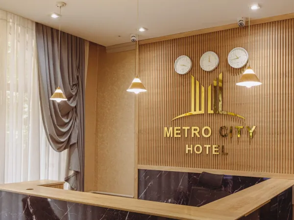 metro city, hotel, baku, azerbaijan, gallery, reception
